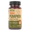 DEVA Beslenme Vegan Tohum Yağı 500 mg, Cold-Pressed & Unrefined - 90 Capsules, 1-Pack
