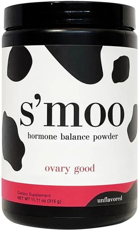 S'moo Ovary Good - Unflavored | 7in-1 P Supplement | P Çokvitamin, Myo-Inositol Mix, Hormonlar Kadınlar için Denge, Ovarian Health (30 hizmet)