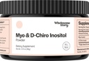 Myo-Inositol & D-Chiro Inositol Supplement Toz for Women | Hormonal Denge & Sağlıklı Ovarian Function Support | Vitamin B8 | Great Alternative to Capsules | 40:1