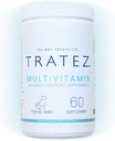 Köpekler için Multivitamin Supplement, 25 Temel Vitamin ve Nutrients ile 60 Yumuşak Chews, Skin ve Coat, Hip ve Ortak Hareketlilik ve Geliştirilmiş Digestion