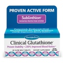 EuroMedica Klinik Glutathione - Yüksek Absorpsiyon için Antioksit - L-Glutathione ile Diyet Tamam - Hücre Sağlığını Desteklemek için Vegan Supplement - 60 Slow Melt Tabletleri