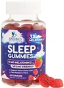 Gummies ύπνου για ενήλικες επιπλέον δύναμη - 12 mg Melatonin συμπλήρωμα Gummy ύπνου, Melatonin Gummy για Occasional συμπλήρωμα υποστήριξης ύπνου, Vegan, μη-GMO, Χωρίς γλουτένη, Gomitas para Dormir, 60 Gummies