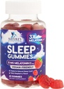 Yetişkinler Ekstra Kuvvet Için Uyku Gummies - 12 mg Melatonin Sleep Gummy Supplement, Melatonin Gummy for Occasional Sleep Support Supplement, Vegan, Non-GMO, Gluten Free, Gomitas para Dormir, 60 Gummies