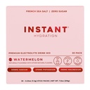 Instant Hydration Electrolytes Toz Packets - Watermelon Electrolyte Drink Mix - Zero Sugar - Keto, Vegan, Gluten-Free, Non-GMO - Boost Recovery, Brain Health, Muscle & Tound Support- 30 Sticks