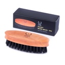 ZEUS Pocket Beard & Mustache Rotor for Men, Travel Dimension Grooming Tool with Soft Boar Hair Bristles for Beard Styling & Detangling (Made in Germany) N92
