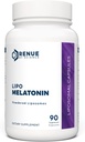 Renue By Science Melatonin | Liposomal Melatonina Supplement | 90 High Strength Melatonin Capsules - 1 mg Melatonin per Service | Sleep Aid Melatonin | Non-GMO | Made in the USA & Third-Party Tested