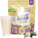 FlavCity All-in-One Vegan Protein Powder Smoothie, Βανίλια - Plant-based Pre-Workout Replacement Meal Shake for Women & Men Made with 20g Almond Protein - Χωρίς γλουτένη & χωρίς γαλακτοκομικά