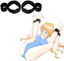 Bed Restraints and Berrys Sex Tie Downs for Yetişkinler Çiftler Under Mattress Kraliçe Boyutu Terer Bed Sex Hand Cuff Set Bile Ankle spreaders Bar Bed Bondage Sex Bed Rafs for Adult Play Women P-1402