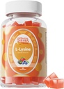 L-Lysine Gummies 1000mg - Çocuklar ve Yetişkinler için L-Lysine Supplements - Lip ve Cold Sore* Kadınlara Destek - B12 - Vegan, GMO, Gluten-Free, 60 Konts