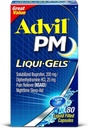 Advil PM Ibuprofen 200 mg Liqui- Gels 80 ea (πακέτο των 4)