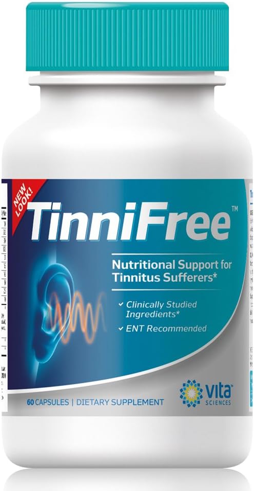 Empitus Relief Formula - Tinnifree με κλινικά Σπουδασμένα συστατικά. Ισχυρή αποτελεσματική Φόρμουλα για να βελτιώσει την εσωτερική κυκλοφορία του αυτιού & Βοήθεια Σταματήστε να χτυπάτε στα αυτιά, ENT συνιστάται. 60 κατ.