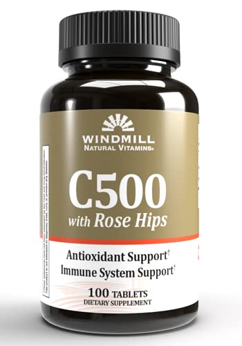 Windmill C-500 with Rose HIPS Tabs 100S Windmill (Pack of 1)