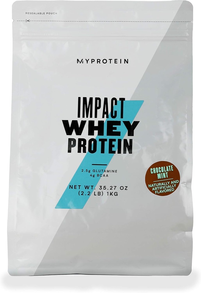 Myprotein® Influence Whey Protein Toz, Chocolate Mint, 2.2 Lb (40 Hizmet)