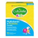 Culturelle Kids Complete Chewable Multivitamin + Probiotic Για Παιδιά, Ηλικίες 3+, 90 Count, Digestive Health, Στοματική Υγεία & Ανοσολογική Υποστήριξη - Με 11 Βιταμίνες & Ορυκτά, συμπεριλαμβανομένης της βιταμίνης C, D3 & Ψευδάργυρος