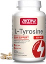 Jarrow Formulas L-Tyrosine 500 mg, Diyetsel Tamam, 100 Capsules, 100 Day Supply Support, 100 Capsules, 100 Day Supply