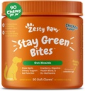 Zesty Paws, Köpekler için Yeşil Bitleri Kalır - Çöl Burn Yumuşak Chews for Lawn Spots For Dog Urine - Cranberry for Urinary Tract & Bladder - Chicken - 90 Count