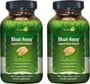 Irwin Naturals Bloat-Away - 60 Liquid Soft-Gels, Πακέτο 2 - Υποστήριξη Ισορροπίας Νερού - Replenish Ηλεκτρόλυτα & Βασικά Ορυκτά - 40 Σύνολο εξυπηρετήσεων
