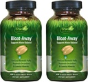 Irwin Naturals Bloat-Away - 60 Liquid Soft-Gels, Πακέτο 2 - Υποστήριξη Ισορροπίας Νερού - Replenish Ηλεκτρόλυτα & Βασικά Ορυκτά - 40 Σύνολο εξυπηρετήσεων