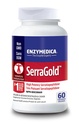 Enzymedica, SerraGold, High-Potency Serrapeptase Enzyme Supplement, Supports Respiratory, Heart & Immune Function, 60 Count Count Count Count