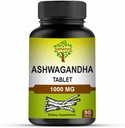 Ashwagandha Tabletleri, 1000 mg |% 100 Doğal Ashwagandha & Withanolide | Stres Yardımı Zihin ve Vücut Erkekler ve Kadınlar için Güçlü ve Enerji Geliştiriyor / 90 Tablet, 45 Gün Supply