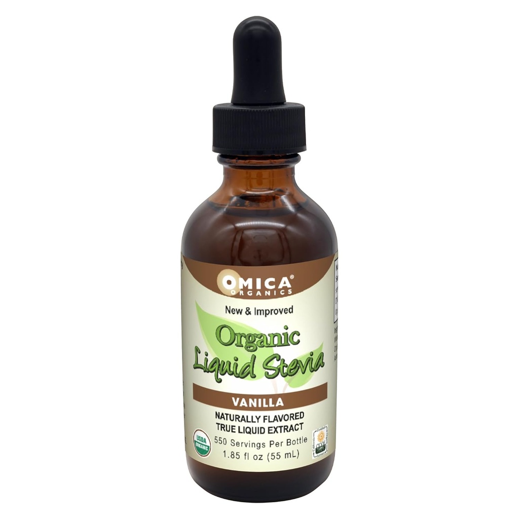 Omica Organiks Sıvı Stevia - Vanilla (1.85 fl oz)