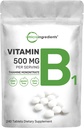 Micro Συστατικά Βιταμίνη B1 500mg ανά σερβίρισμα, 240 δισκία 
