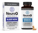 LifeSeasons NeuroQ Memory & Focus with SleepNow Strips - 24/7 υποστήριξη για την υγεία του εγκεφάλου - Βελτίωση της γνωστικής λειτουργίας ύπνου - 30 ημέρες προσφοράς