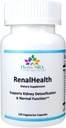 RENALHEALTH - Detox & Λειτουργική Υποστήριξη: Βότανο συμπλήρωμα για την υγεία των νεφρών, 120 κάψουλες χορτοφάγων