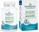 Nordic Naturals Algae Omega - 120 Soft Gels - 715 mg Omega-3 - sertifikalı Vegan Algae Oil - Plant-Based EPA & DHA - Heart, Eye, Immune & Brain Health - Non-GMO - 60 Servisler