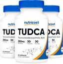 Nutricost Tudca 250 mg, 30 Capsules (3 Şişe)
