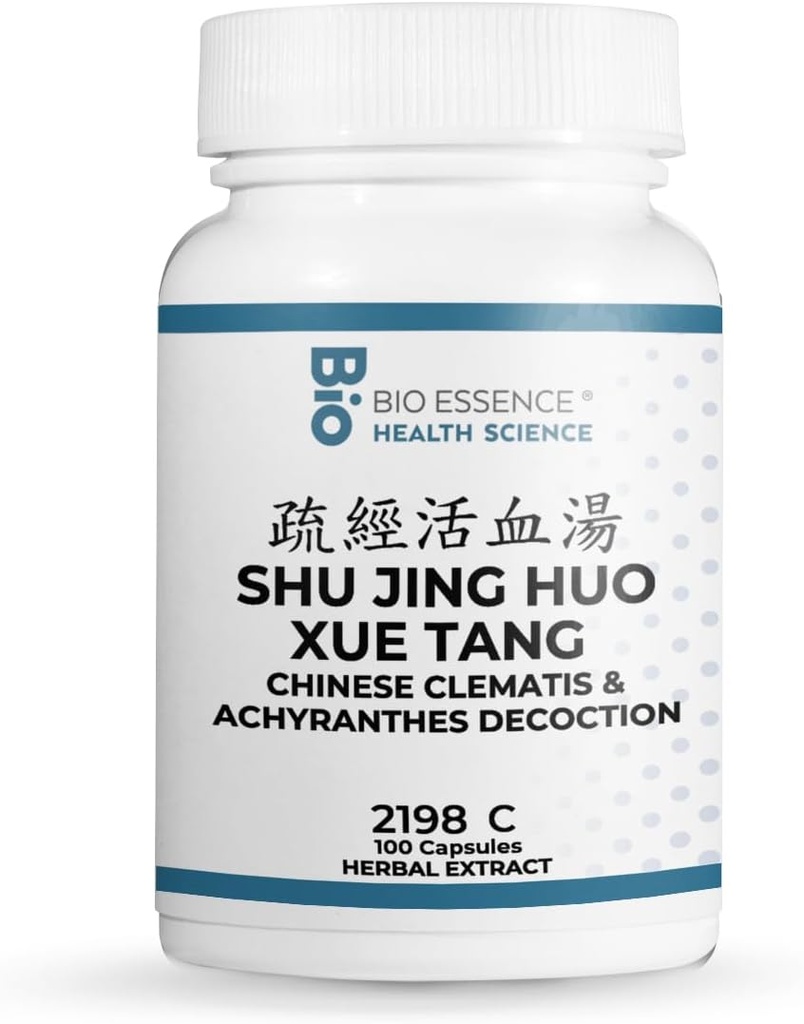 2198C Shu Jing Huo Xue Tang/Çin Clematis & Achyranthes 100 Caps(2 Şişe)