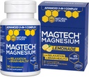 NATURAL STACKS MagTech Magnezyum Capsules + Magtech Drink Mix Sche - Supports Relaxation & Brain Health* - 50 Toplam Hizmetler