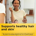 Nature Made Biotin 1000 mcg, Dietary Supplement Supports Health Hair & Skin, 120 Softgels, 120 Day Supply (Pack of 2)