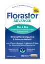 Florastor Select Pro+Pre Daily Probiotic and Prebiotic Supplement for Women and Men, Ενισχύει τα καλά βακτήρια, Saccharomyces Boulardii CNCM I-745 (30 κάψουλες) (Pack of 1)