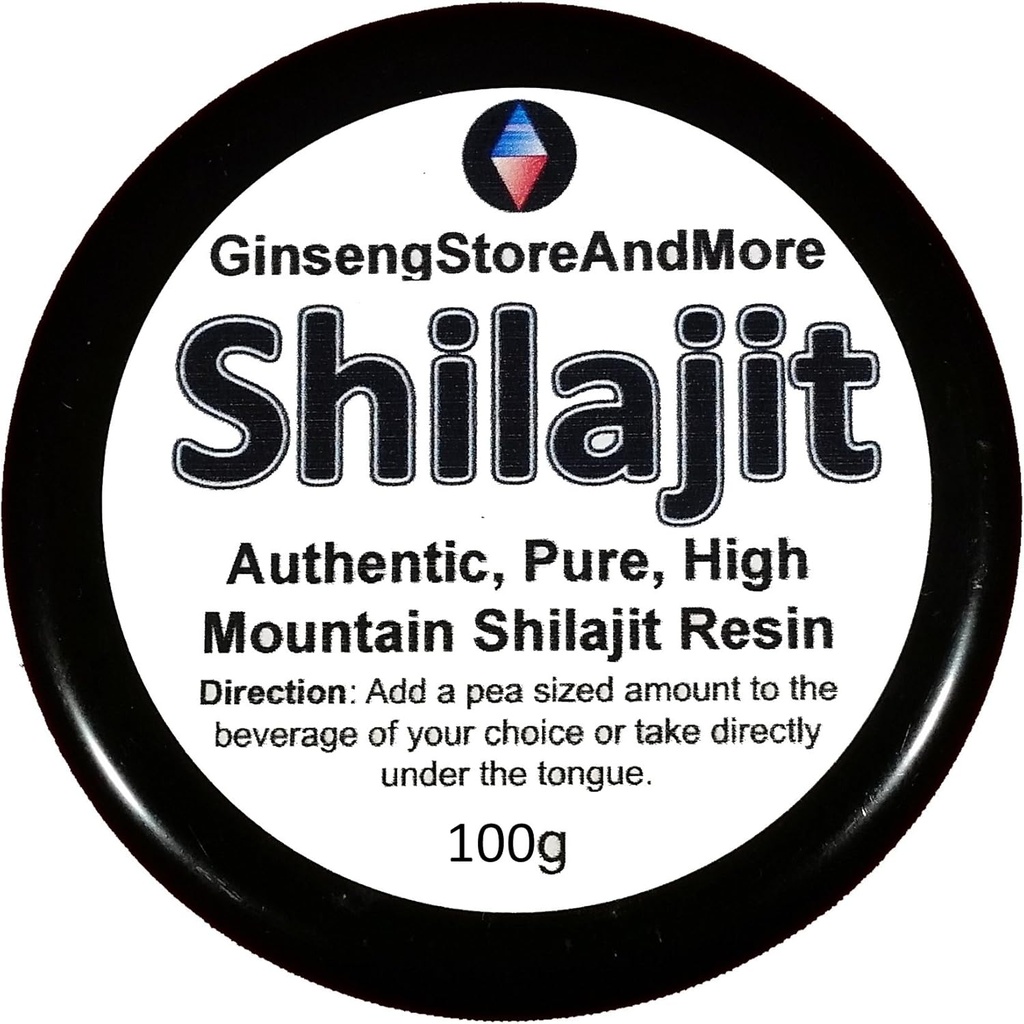 1000 Shilajit (100g), Authentic, Pure, High Mountain Shilajitwear | Amazing Source of Fulvic Acid, Trace Minerals, Boost Energy, Great for Men and Women