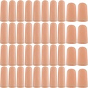 ANCIRS Gel Finger Support Protector Gloves, Gel Finger Beşikler/Covers - Hands Cracking için Farklı Boyutlar, Eczema Skin (40parça)