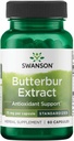 Swanson Butterbur Extract - Τυποποιημένο 75 mg 60 Caps