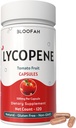 Tomato Powder Capsules 500mg (Lycopene) - 120 Count | Natural Carotenoid Supplement for Health and Wellness Support | Plant Based, Gluten Free & Non-GMO Formula