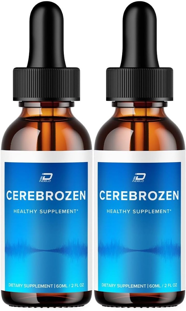 Cerebrozen Tinnitus Ear Drops - Cerebrozen 24, Cerebrozen Liquid Drops, Cerebrozen Yorumlar, Cerebrozen Drops for Ear Relief (2 Pack - 120 ML)