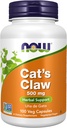 Şimdi Gıdalar Tamamlıyor, Cat's Claw 500 mg, Non-GMO Project TY, Herbal Supplement, 100 Veg Capsules