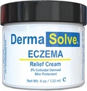 Dermasolve Full Body Eczema Relief Lotion Cream - Flare Control Therapy Balm Bu Korumalar, Moisturizes ve Wines Skin Kids, Bebekler & Yetişkinler - Steroid Free (4 Fl Oz, 1)