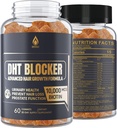 Duo Blocker Gummies Saç Büyüme Tamam, Super Potency Saw Palmetto & Biotin 10000 mcg for Women & Men, Plus 12 Perrietary Mix - Engel Saç Kaybı, Blocking Pay Receptors, Hormonal Denge