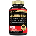 Echinacea, Mullein Leaf, Plantain & More - 90 Veggie Capsules - 7in1 Supports Immune System, Digestive Health, Smooth Breathing, and Body Management