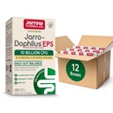 Jarrow Formulas Jarro-Dofilius EPS Probiyotiks 10 Milyar CFU for Intestinal Tract Support, Probiyotik Supplement for Gut Health for Women and Men, 120 Veggie Capsules, Up to a 60 Day Supply,Pack of 12