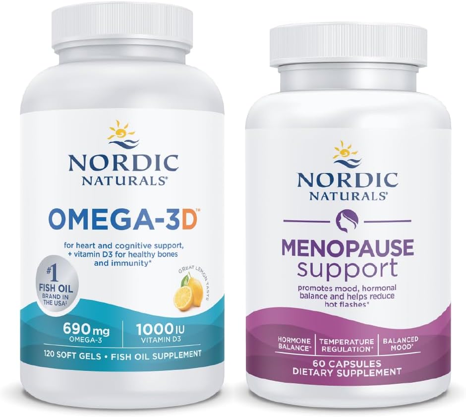 Nordic Naturals Start Pack - Menopause Support and Omega-3D