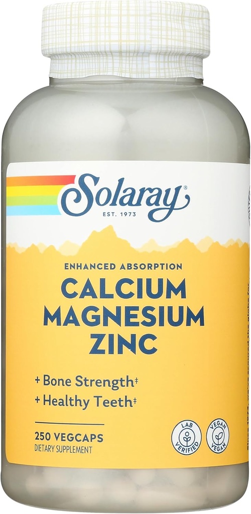 Solarayuba, Magnezyum, çinko Capsules, 250 Kont