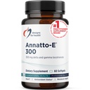 Sağlık Annatto-E 300 mg Tocotrienols Vitamin E - Delta + Gamma Tocotrienols to Support Heart Health, Eye Health, Health Aging - DeltaGold Antioksis Supplement (60 Vitamin E Softgels)