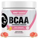 Honey Coverr BCAA + EAA Platinum Acids Toz, BCAAs + L-Glutamine, Keto, Vegan, Men & Kadınlar için Şeker Ücretsiz, Hydration & Post Workout Muscle Recovery Drink Mix, Pink Lemonade, 30 Hizmetler
