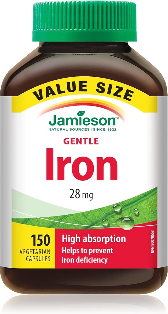 Jamieson High Abxia Iron, 150 caps Değer Boyutu