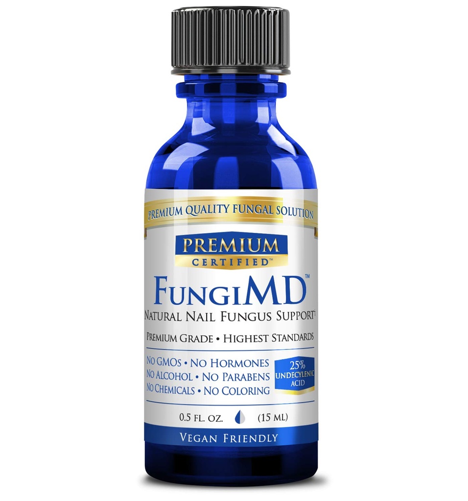 FungiMD - Nail Desteği - Undecylenic Acid 25% ve Çay Ağacı Petrol - Soothe Deep Rooted Belirtileri - .5 Fl. Oz - Üçüncü Parti Test Edildi, ABD'de Yapıldı